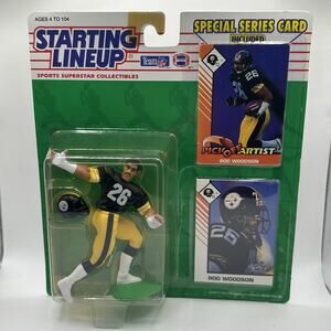 1993 Starting Lineup Rod Woodson Steelers Figure Special Series NFL Kenner